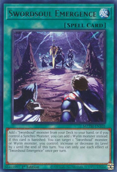 Swordsoul Emergence | MZTM-EN103